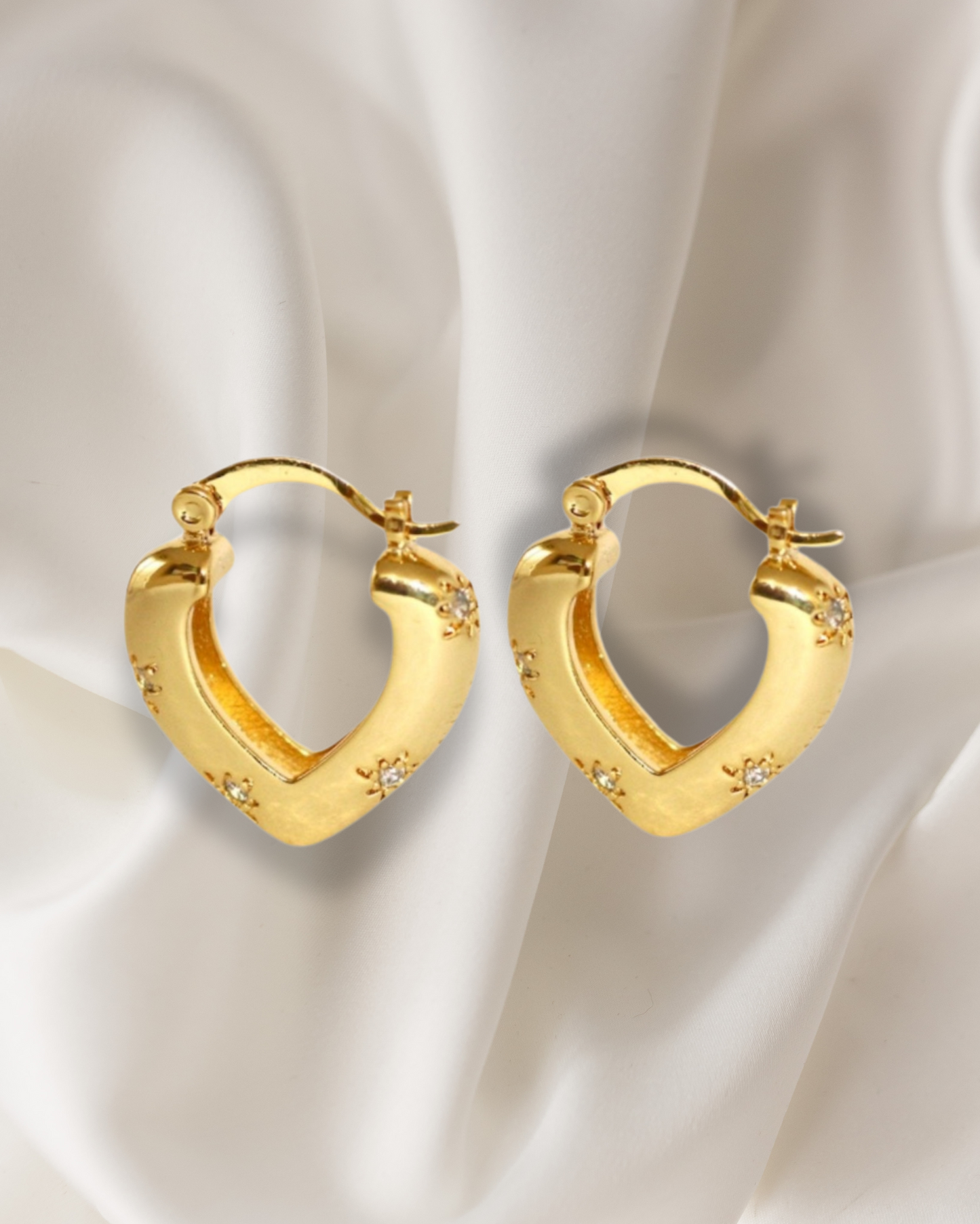 Corazón Mini Hoops