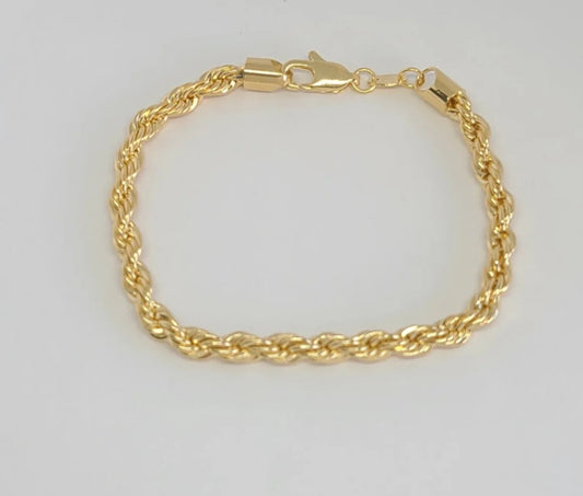 Golden Rope Chain Bracelet