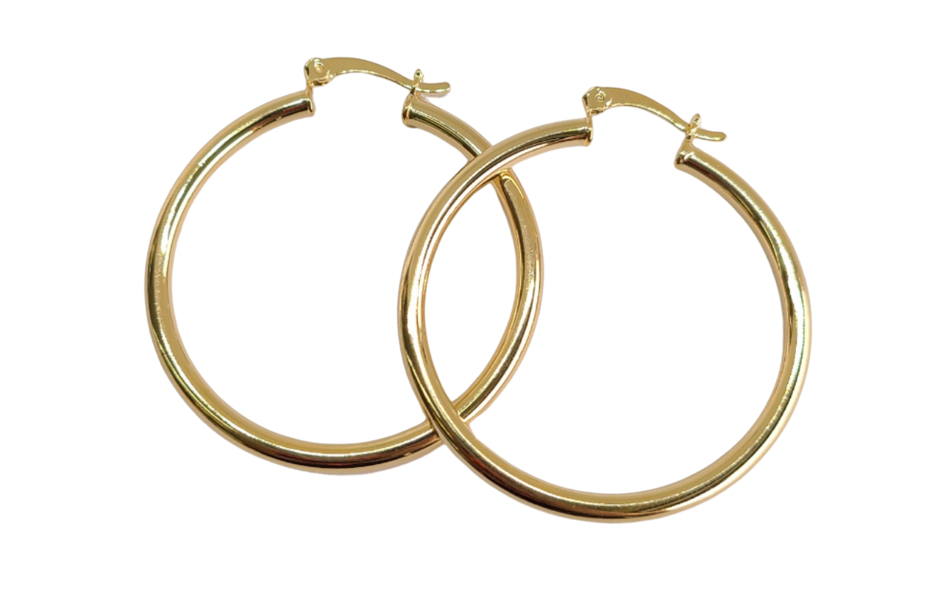 Light Weight 14k Gold Filled Hoops