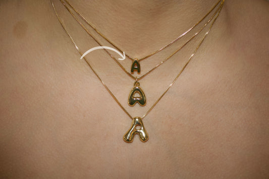 Mini Letter Necklace