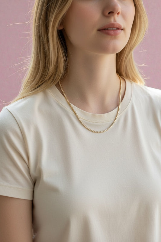 Everyday Sparkle Tennis Necklace