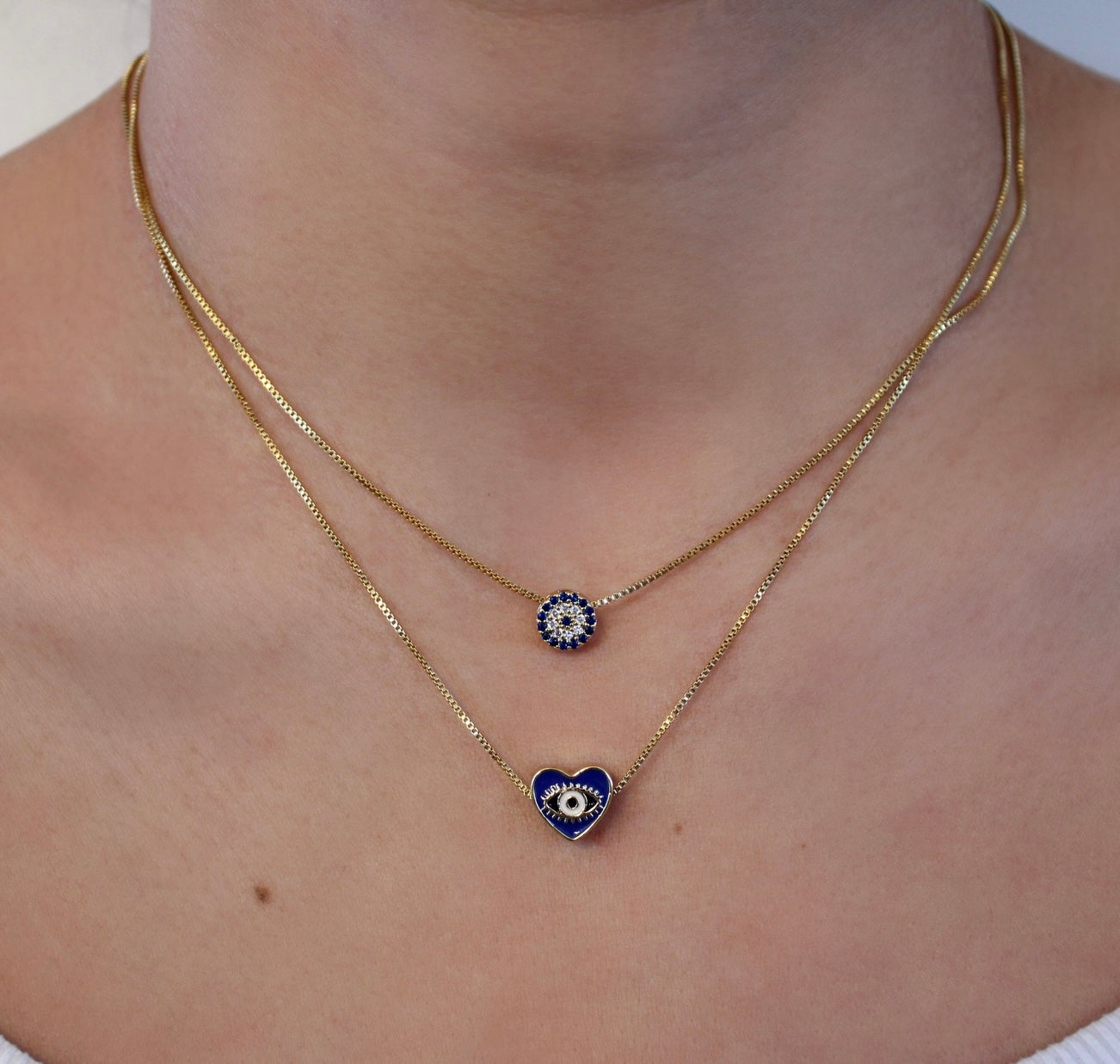 Evil Eye Charm Necklace