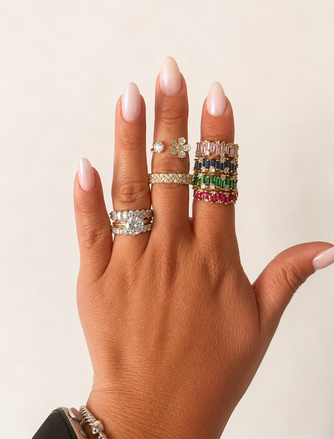 Pearl Luxe Adjustable Ring