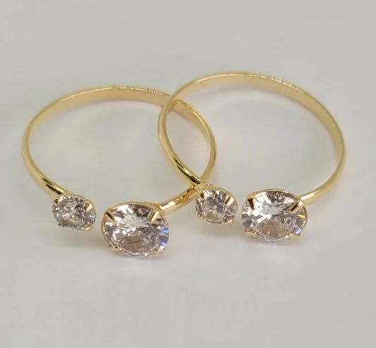 Twin Sparkle Ring