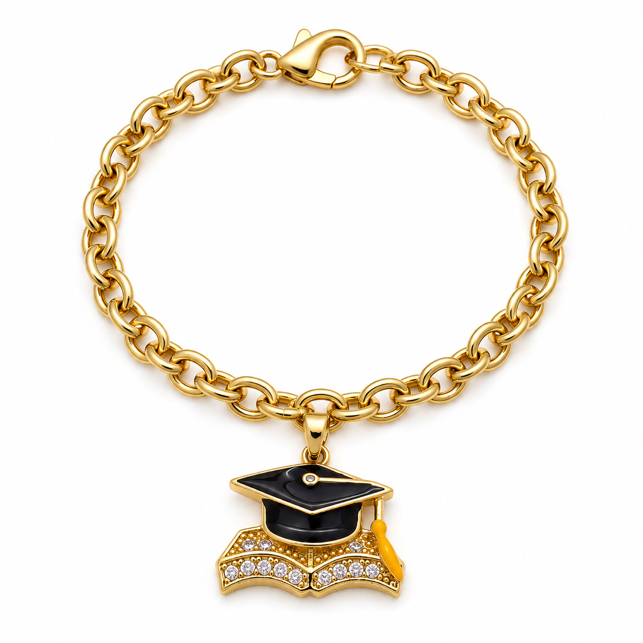 Graduate Charm Bracelet