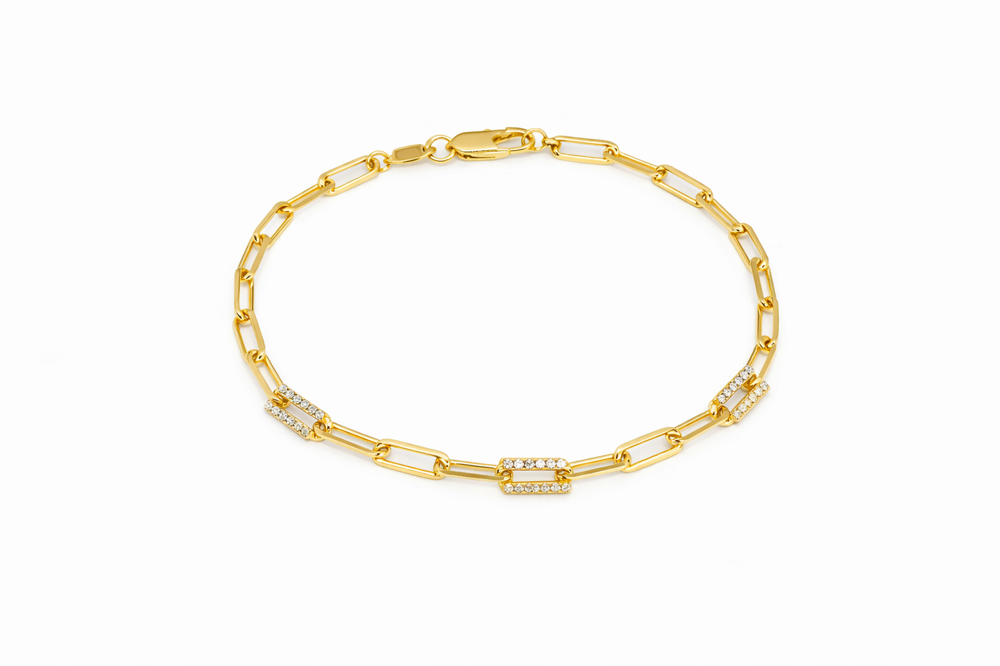 Pavé Link Bracelet