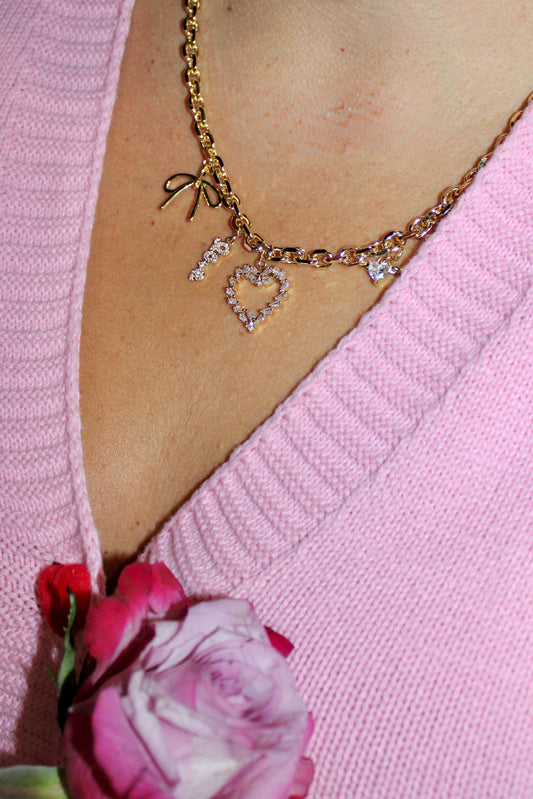 Luxe Love Heart Charm