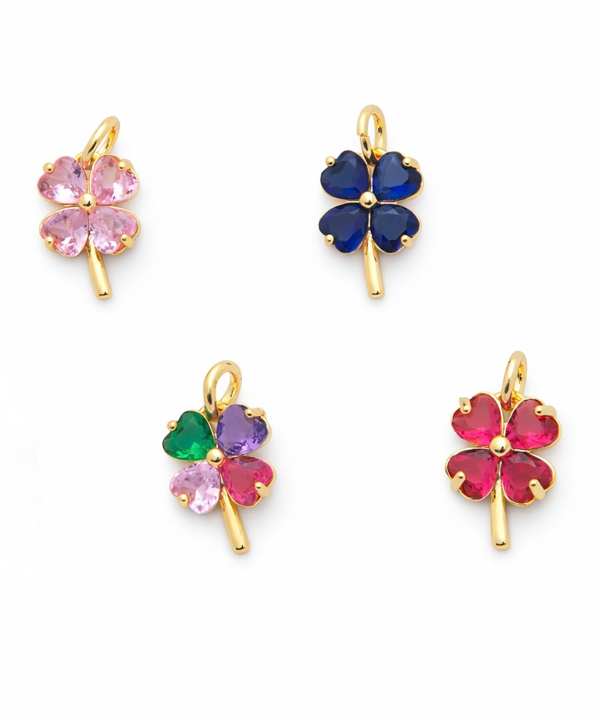 Lucky Crystal Clover Necklace