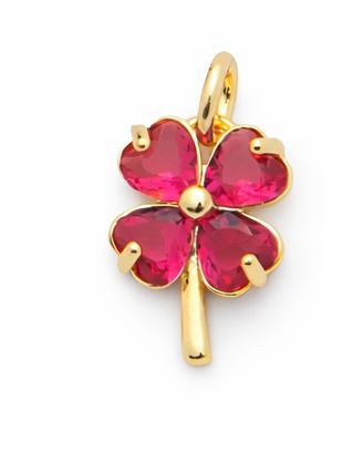 Lucky Crystal Clover Necklace
