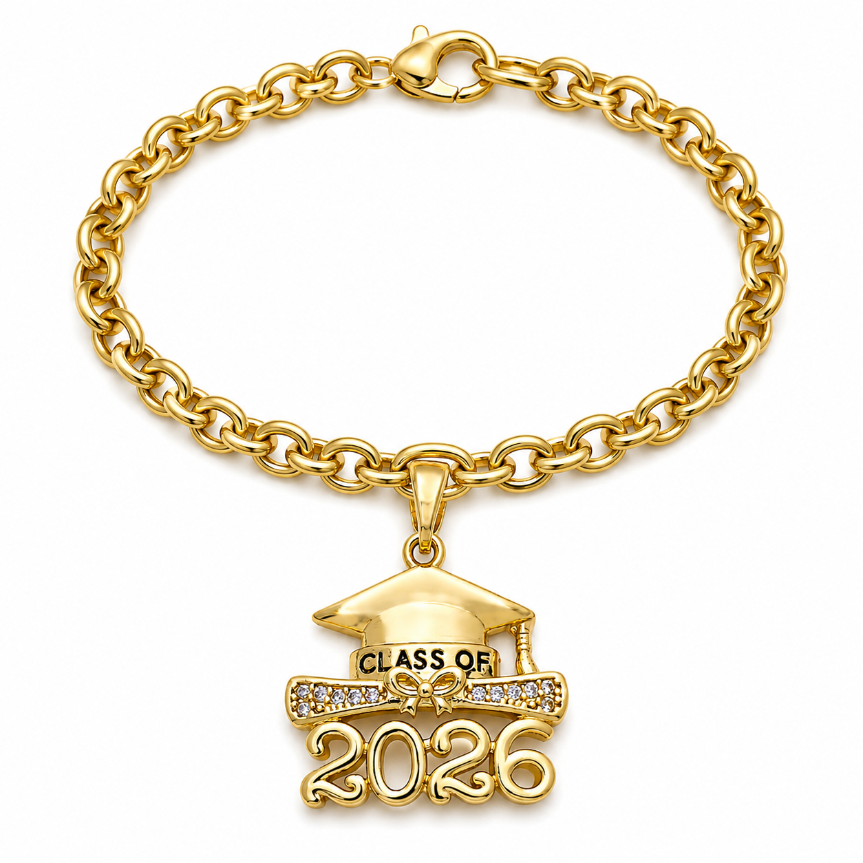 Class of 2026 Charm Bracelet