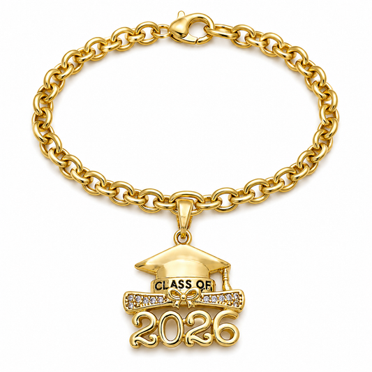 Class of 2026 Charm Bracelet