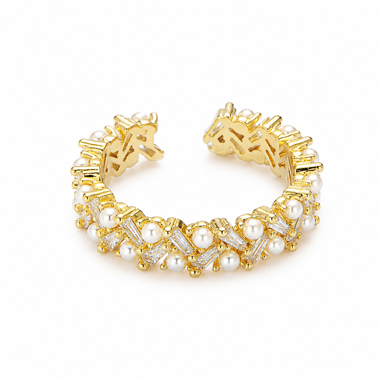 Pearl Luxe Adjustable Ring