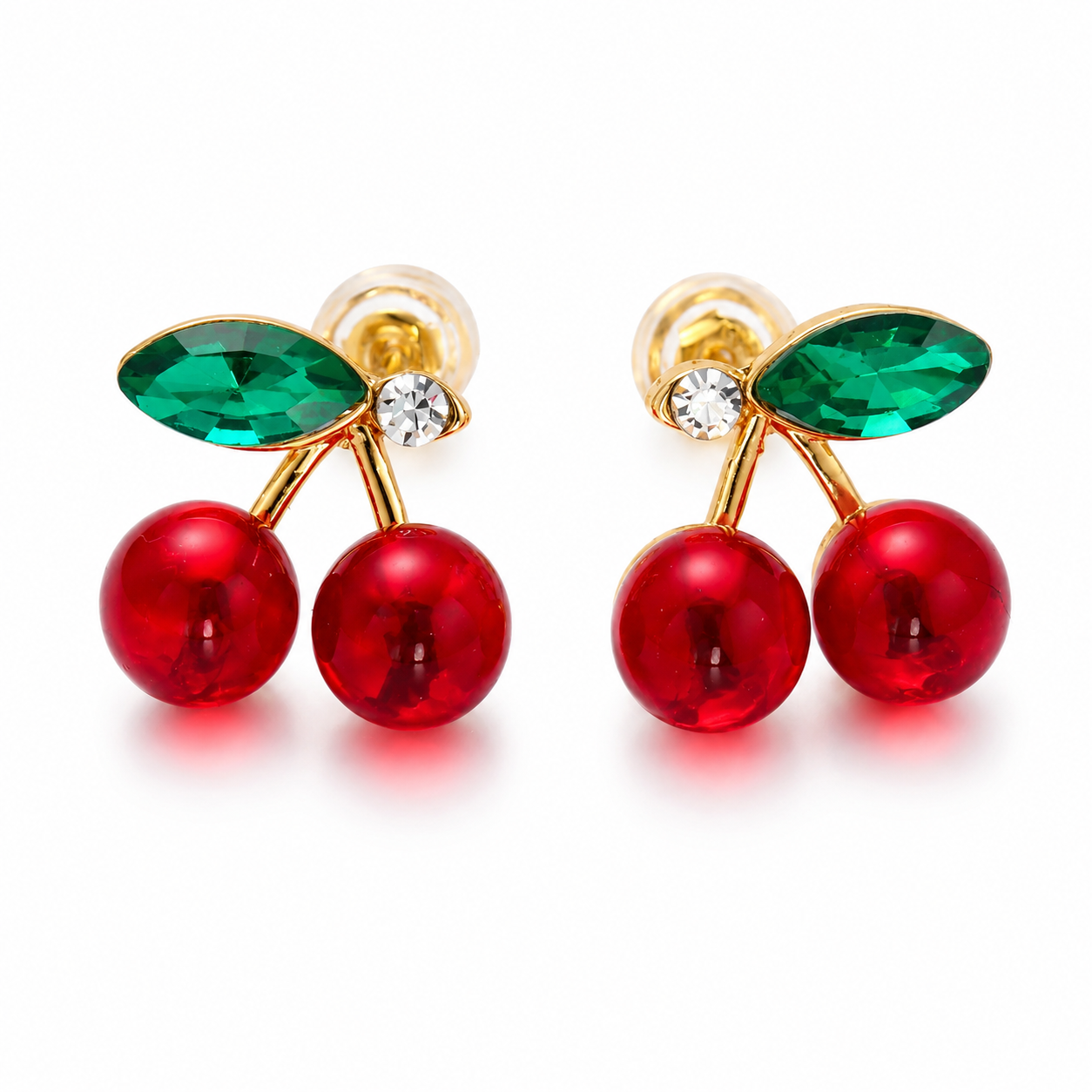 Cherry Stud Earrings