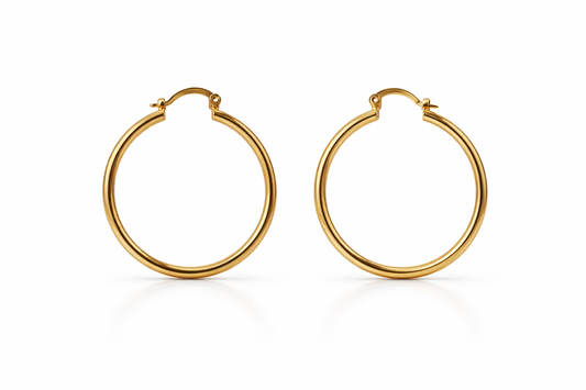 Classic Luxe Hoops