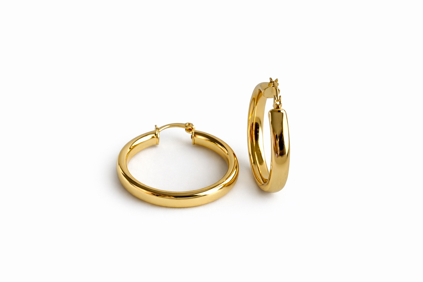 Bold Glow Hoops