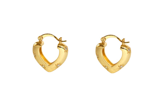 Corazón Mini Hoops
